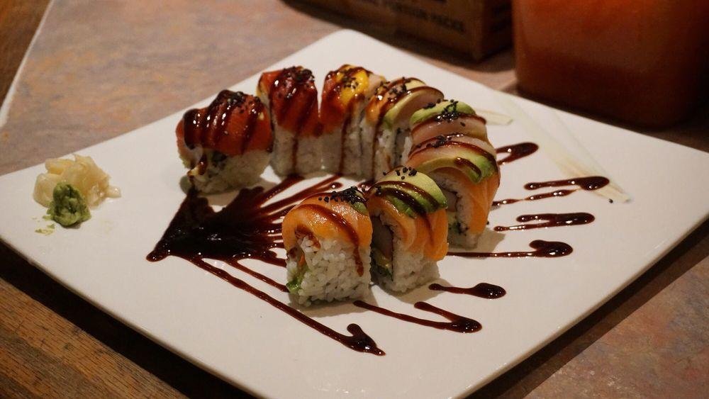 Kitstaya Sushi rainbow roll