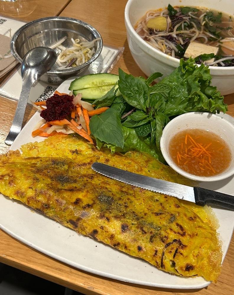 chau veggie express vietnamese crepe